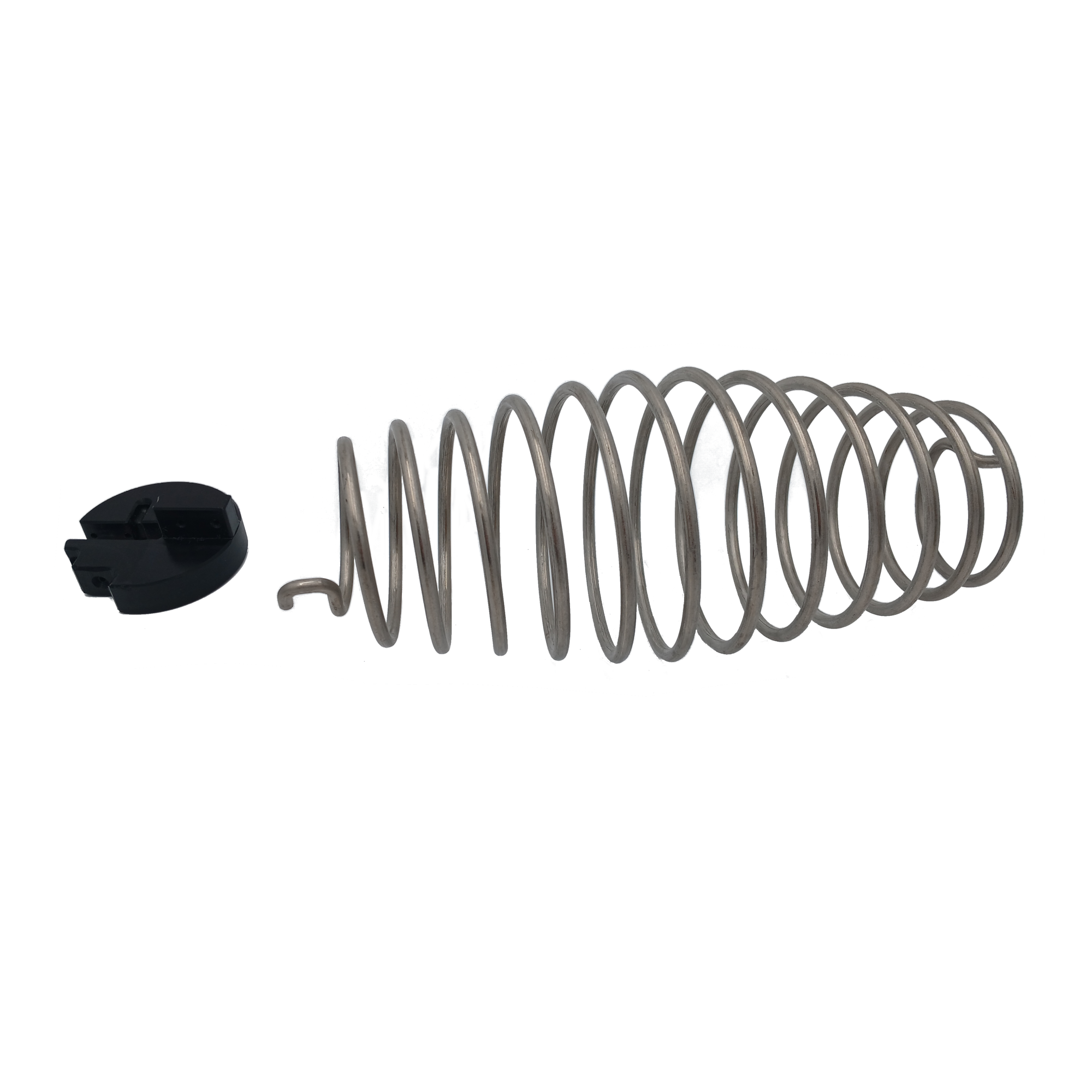 one spacer and barrel spring for barrel spring braking system for safety