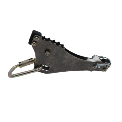 side view of 2026 model trolley with friction braking with carabiner