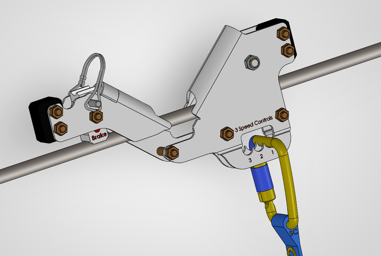 2027 RST-V27-2 Auto-Braking Zipline Trolley (pre-sale) - Image 6