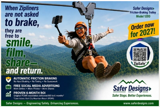2027 RST-V27-2 Auto-Braking Zipline Trolley (pre-sale) - Image 3